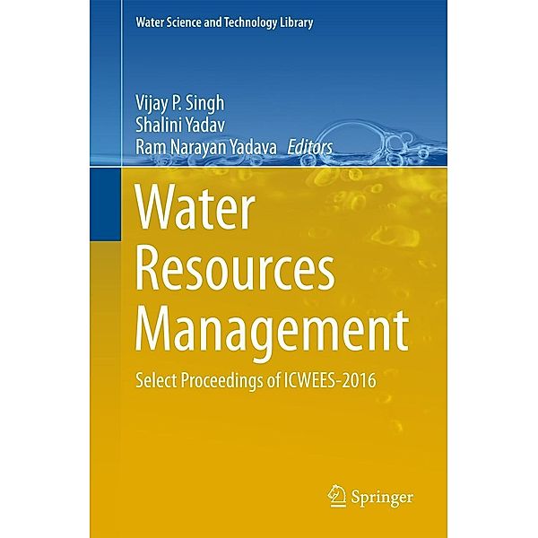 Water Resources Management / Water Science and Technology Library Bd.78