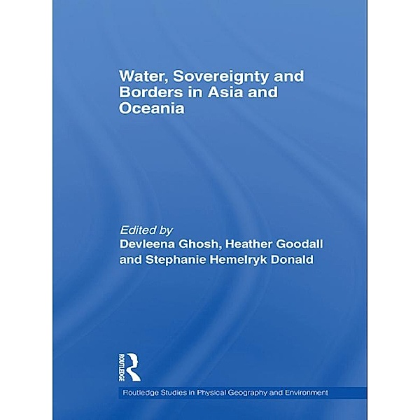 Water, Sovereignty and Borders in Asia and Oceania