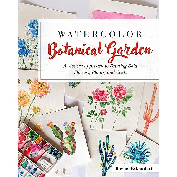 Watercolor Botanical Garden, Rachel Eskandari