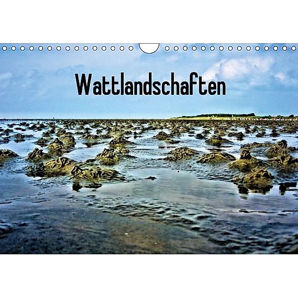 Wattlandschaften (Wandkalender 2017 DIN A4 quer), Thorleif Lieckfeldt