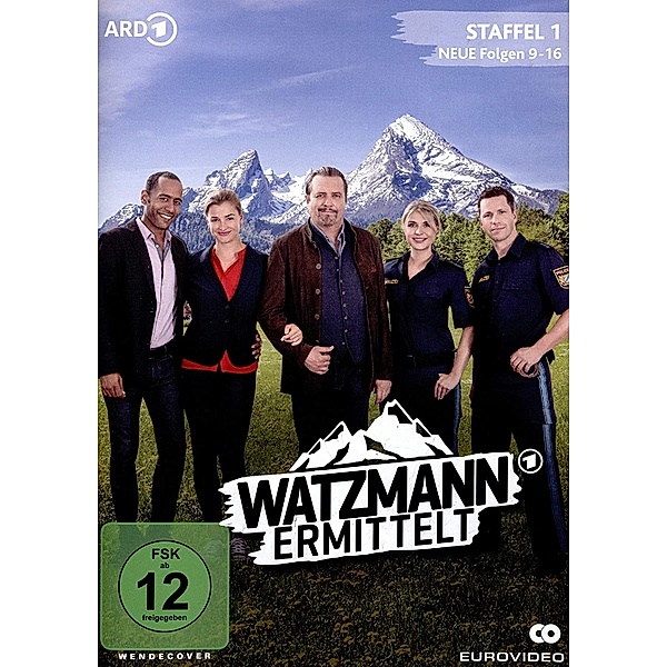 Watzmann ermittelt - Staffel 1, Folgen 9-16, Watzmann ermittelt 2.Staffel, 2 DVDs