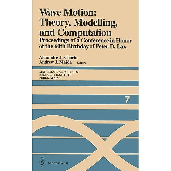 Wave Motion: Theory, Modelling, and Computation