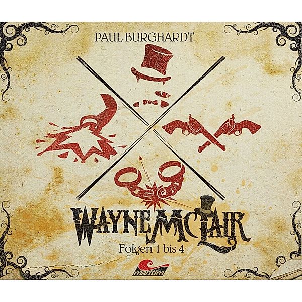 Wayne McLair, 4 Audio-CD.Folge.1-4, Paul Burghardt