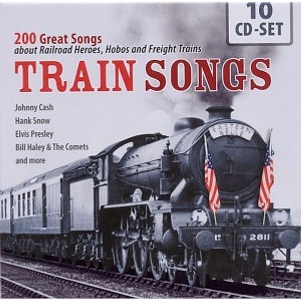 WB Train Songs, 10 CDs, Diverse Interpreten