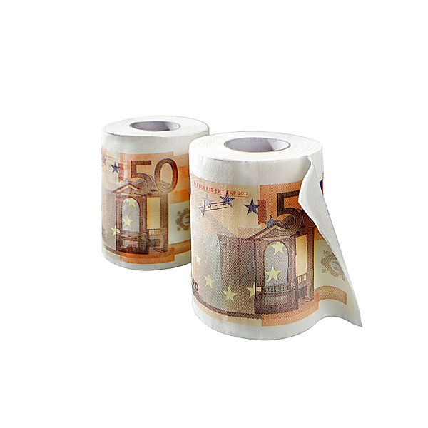 WC Rollen 50 Euro, 2er-Set