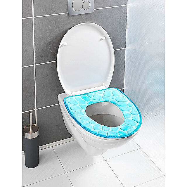 WC-Sitzpolster Memory Foam, blau jetzt bei Weltbild.ch bestellen