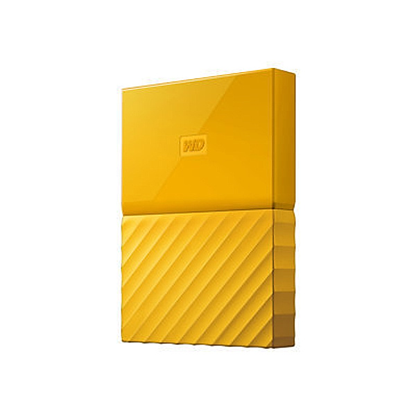 WD My Passport 2TB Gelb portable HDD external USB3.0 6,4cm 2,5Zoll Retail