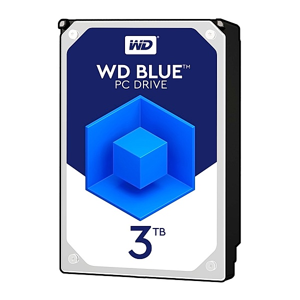WD - Western Digital Interne Festplatte WD Blue Desktop, 3,5, 3 TB