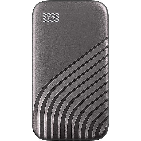 WD - Western Digital Mobile Festplatte My Passport SSD, 500 GB, Space Grau