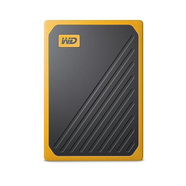 WD - Western Digital Mobile SSD-Festplatte My Passport Go, 1TB, USB 3.0, Bernsteingelb