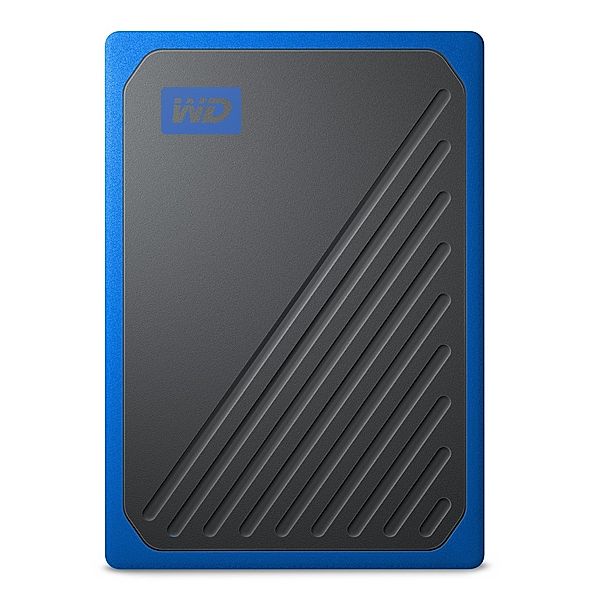 WD - Western Digital Mobile SSD-Festplatte My Passport Go, 2TB, USB 3.0, Kobaltblau