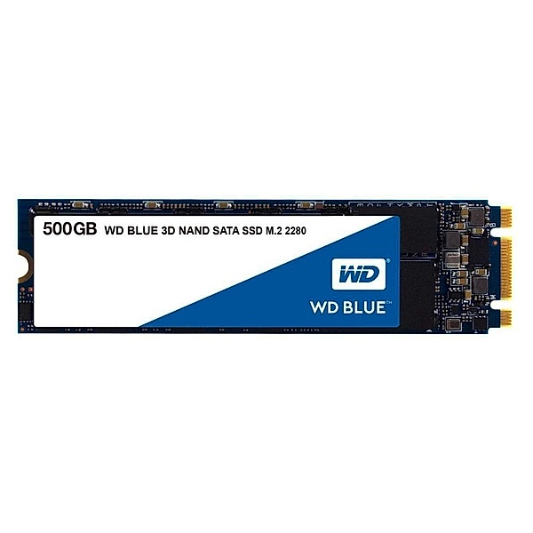 WD - Western Digital SSD-Festplatte WD BLUE 3D NAND SATA, 500GB, M.2 2280