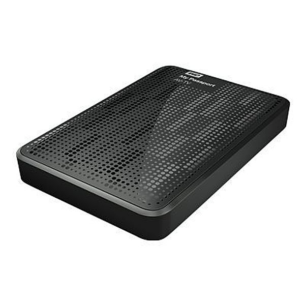 WD - Western Digital TV-Speicher My Passport AV-TV, 500 GB, Schwarz