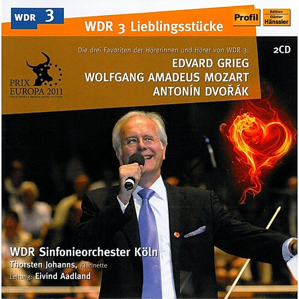 WDR 3 Lieblingsstücke, Edvard Grieg, Wolfgang Amadeus Mozart, Antonin Dvorak