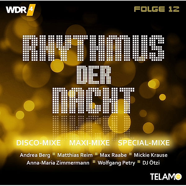 WDR4 Rhythmus der Nacht Folge 12, Various