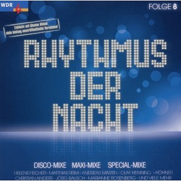 WDR4 - Rhytmus Der Nacht, Diverse Interpreten