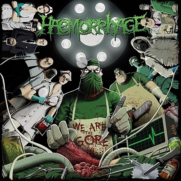 We Are The Gore (Kelly Green With Black,Bone Whit, Haemorrhage
