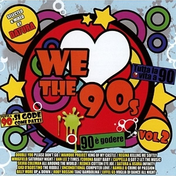 We Love The 90s Vol.2, Diverse Interpreten