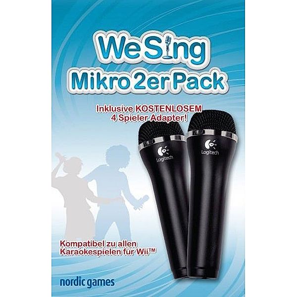 We Sing Mikrofon Bundle (2er Pack) + USB Hub