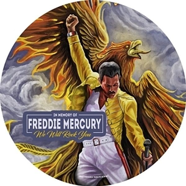 We Will Rock You-In Memory Of Freddie Mecury Pic (Vinyl), Queen