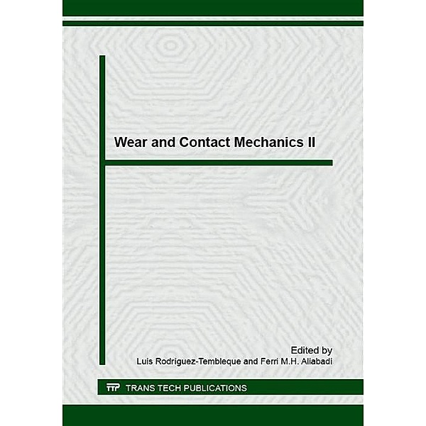 Wear and Contact Mechanics II