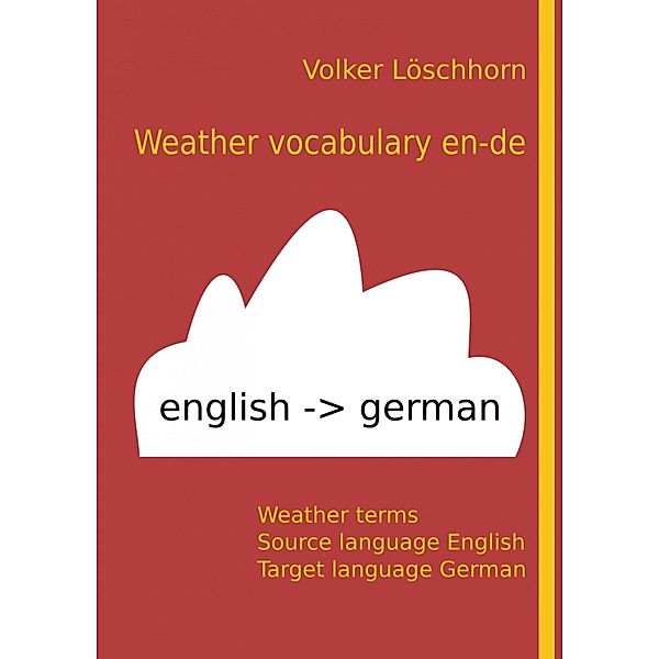 Weather vocabulary, Volker Löschhorn