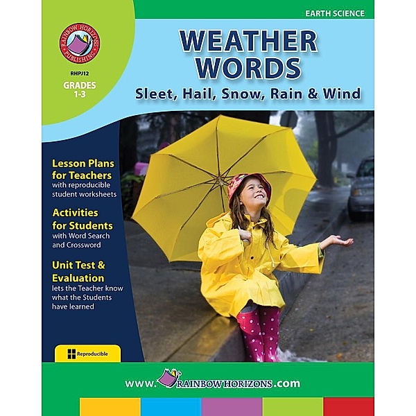 Weather Words: Sleet, Hail, Snow, Rain & Wind, Natalie Regier
