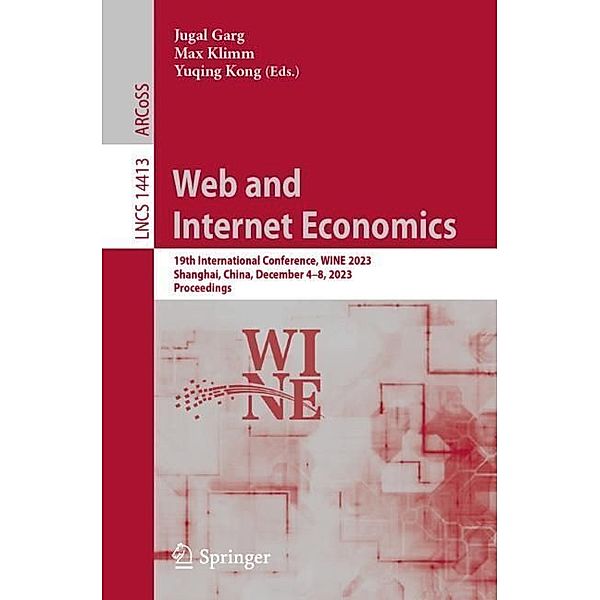 Web and Internet Economics