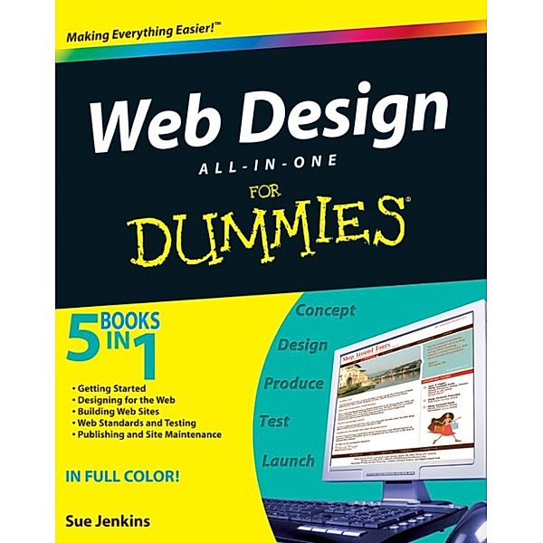 Web Design All-in-One For Dummies, Sue Jenkins