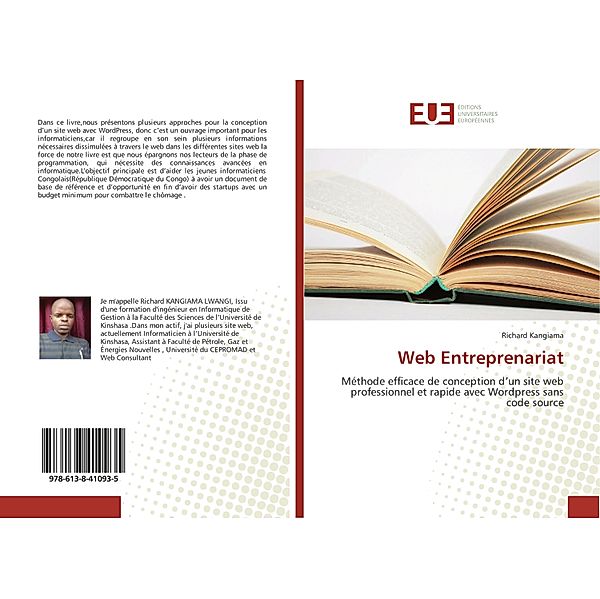 Web Entreprenariat, Richard Kangiama