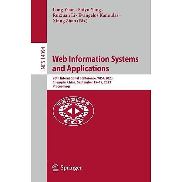 Web Information Systems and Applications