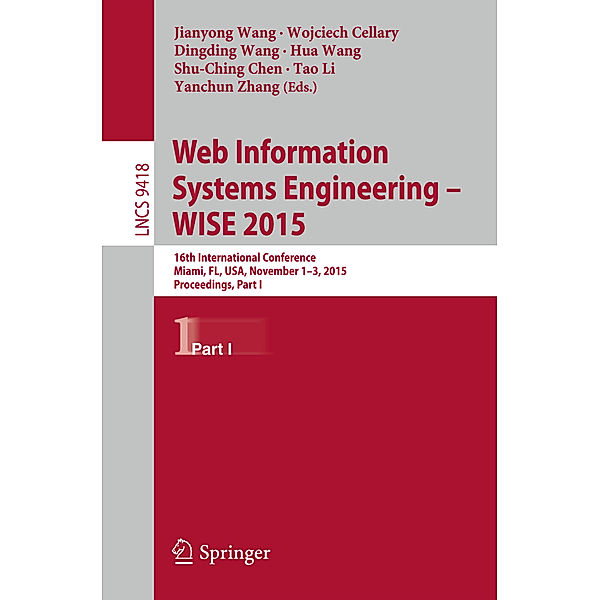 Web Information Systems Engineering - WISE 2015
