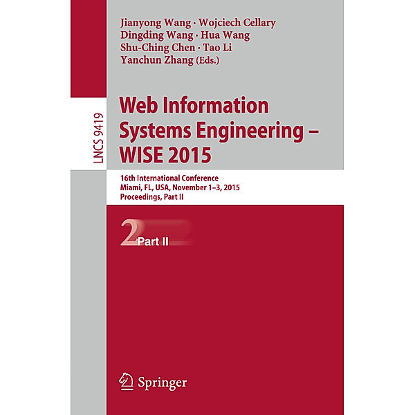 Web Information Systems Engineering - WISE 2015