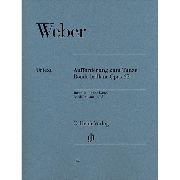 Weber, C: Aufforderung zum Tanze Des-dur op. 65, Carl Maria von Weber