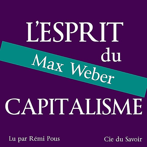 Weber, l'esprit du capitalisme, Weber
