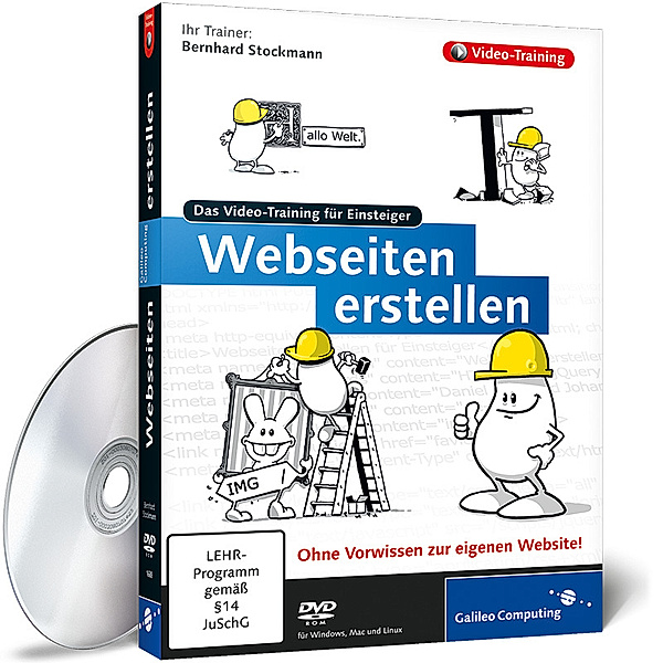 Webseiten erstellen - Videotraining, Bernhard Stockmann