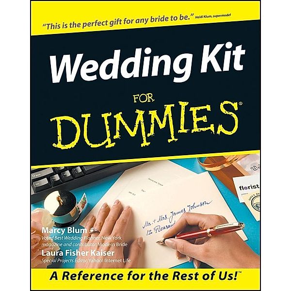 Wedding Kit For Dummies, Marcy Blum, Laura Fisher Kaiser