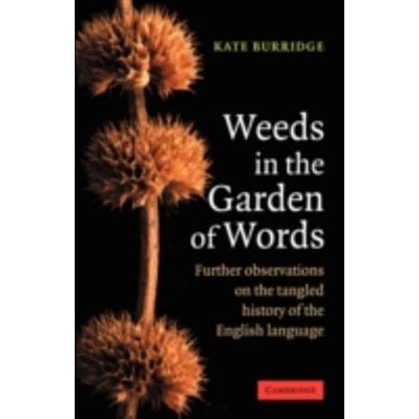 Weeds in the Garden of Words, Kate Burridge