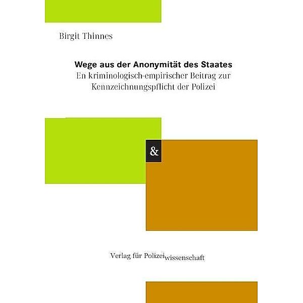 Wege aus der Anonymität des Staates, Birgit Thinnes