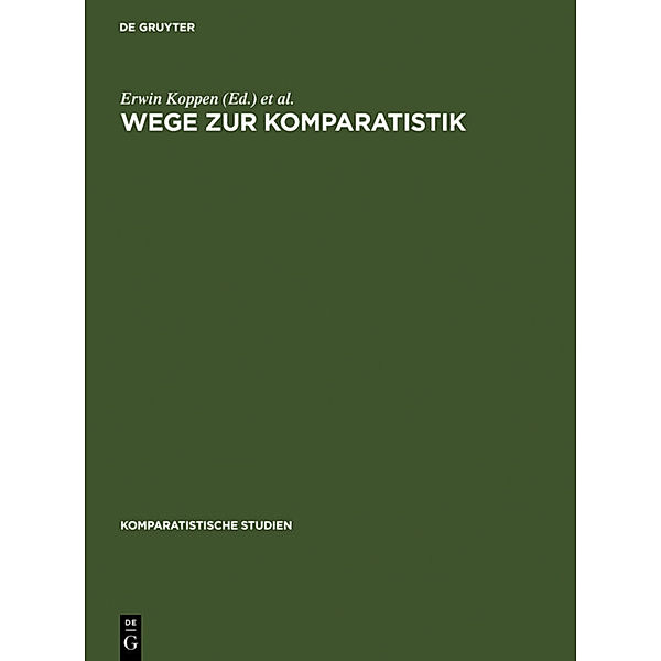 Wege zur Komparatistik