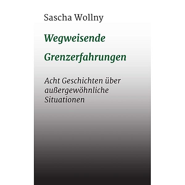 Wegweisende Grenzerfahrungen, Sascha Wollny