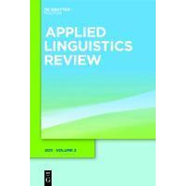 Wei, Li: Applied Linguistics Review. 2011 2, Wolfgang Stock, Frank Linde