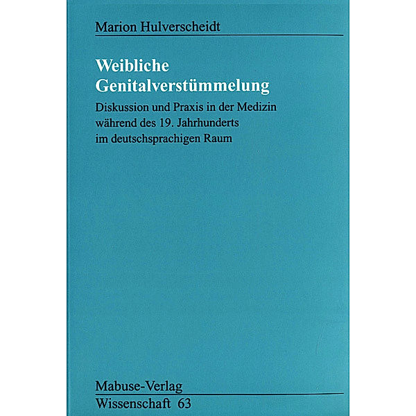 Weibliche Genitalverstümmelung, Marion Hulverscheidt