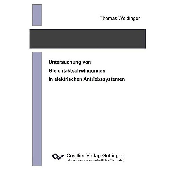 Weidinger, T: Untersuchung von Gleichtaktschwingungen, Thomas Weidinger