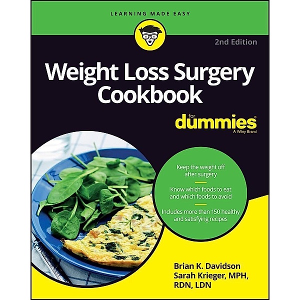 Weight Loss Surgery Cookbook For Dummies, Brian K. Davidson, Sarah Krieger