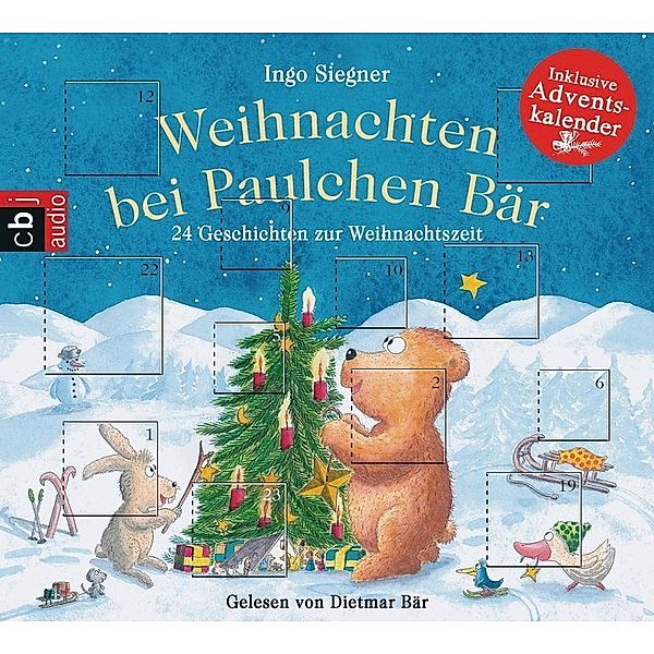 Weihnachten bei Paulchen Bär,1 Audio-CD, Ingo Siegner