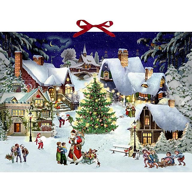 Weihnachten im Dorf, Wandkalender - Kalender bei Weltbild.de