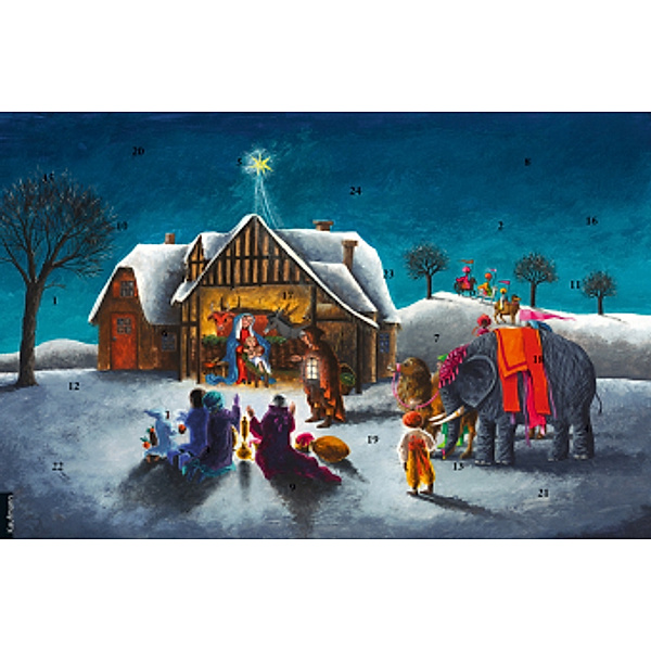 Weihnachten in Bethlehem, Annegert Fuchshuber