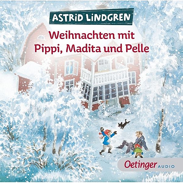 Weihnachten mit Pippi, Madita und Pelle,1 Audio-CD, Astrid Lindgren