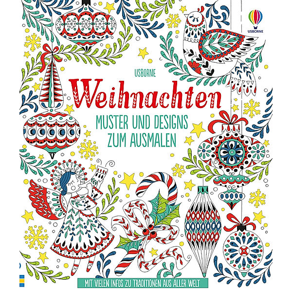 Weihnachten - Muster und Designs zum Ausmalen, Emily Bone